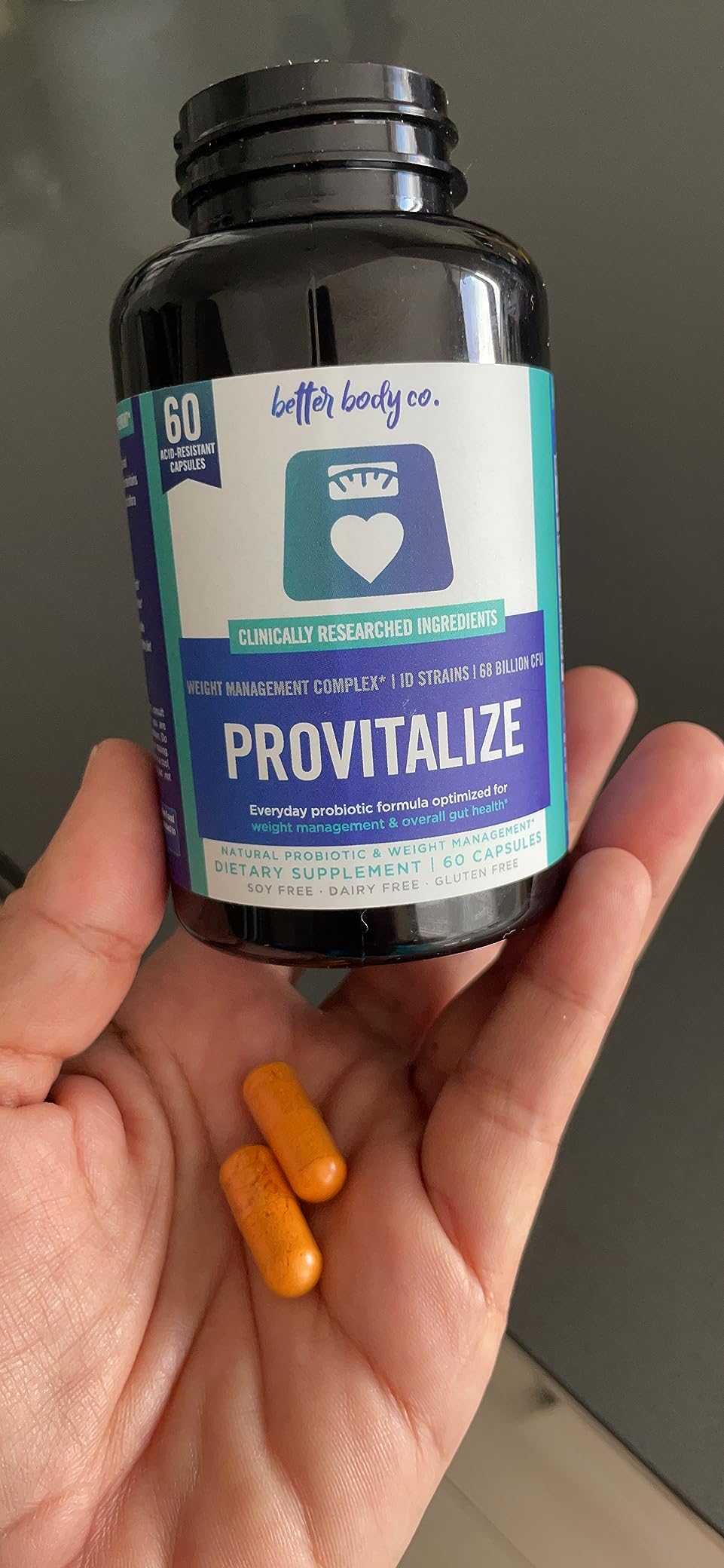 Provitalize before and after