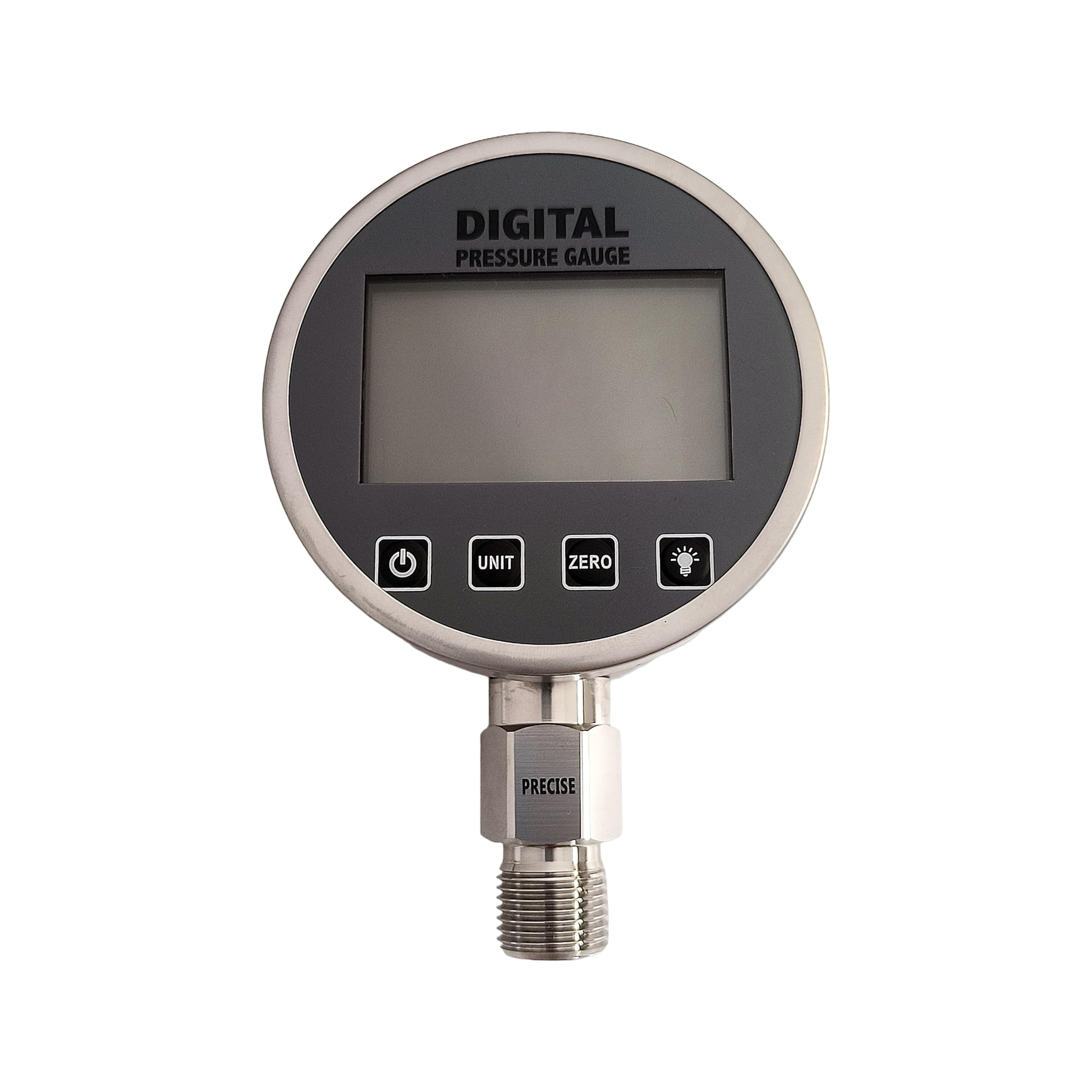 Digital Pressure Gauge | 100 mm Round Display | 5 digit Dispaly | Process Connection G1/2" BSP | Acc. +/-0.25% | 13 Different Pressure Units (-1~10 BAR)-image-34
