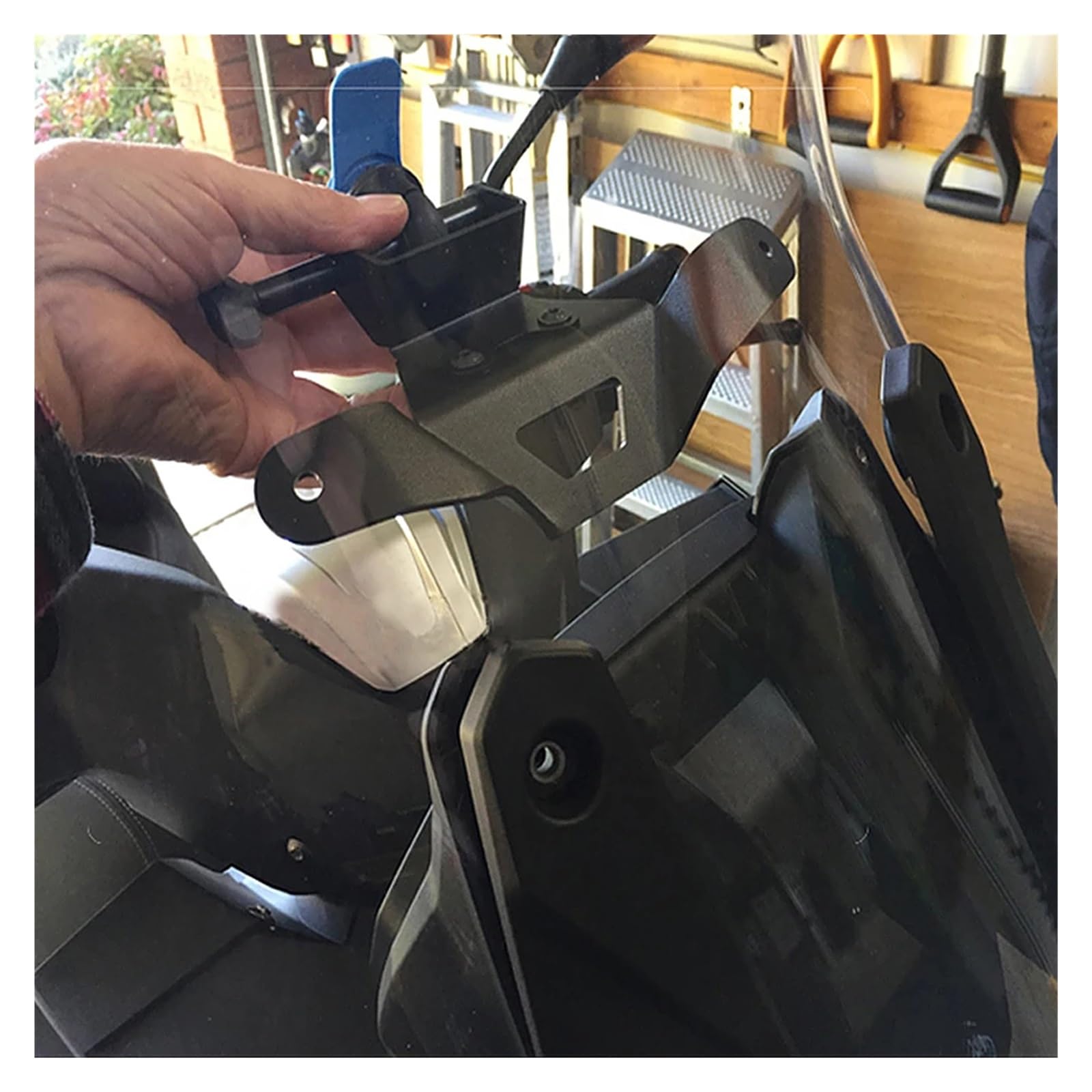 Porta Telefono Moto Per BMW Per C400GT Per C 400GT Per C400 GT Smartphone Supporto Per Piastra Navigazione GPS Per Moto Supporto Anteriore Per Telefono Porta Cellulare Bici (Misurare : Sets)