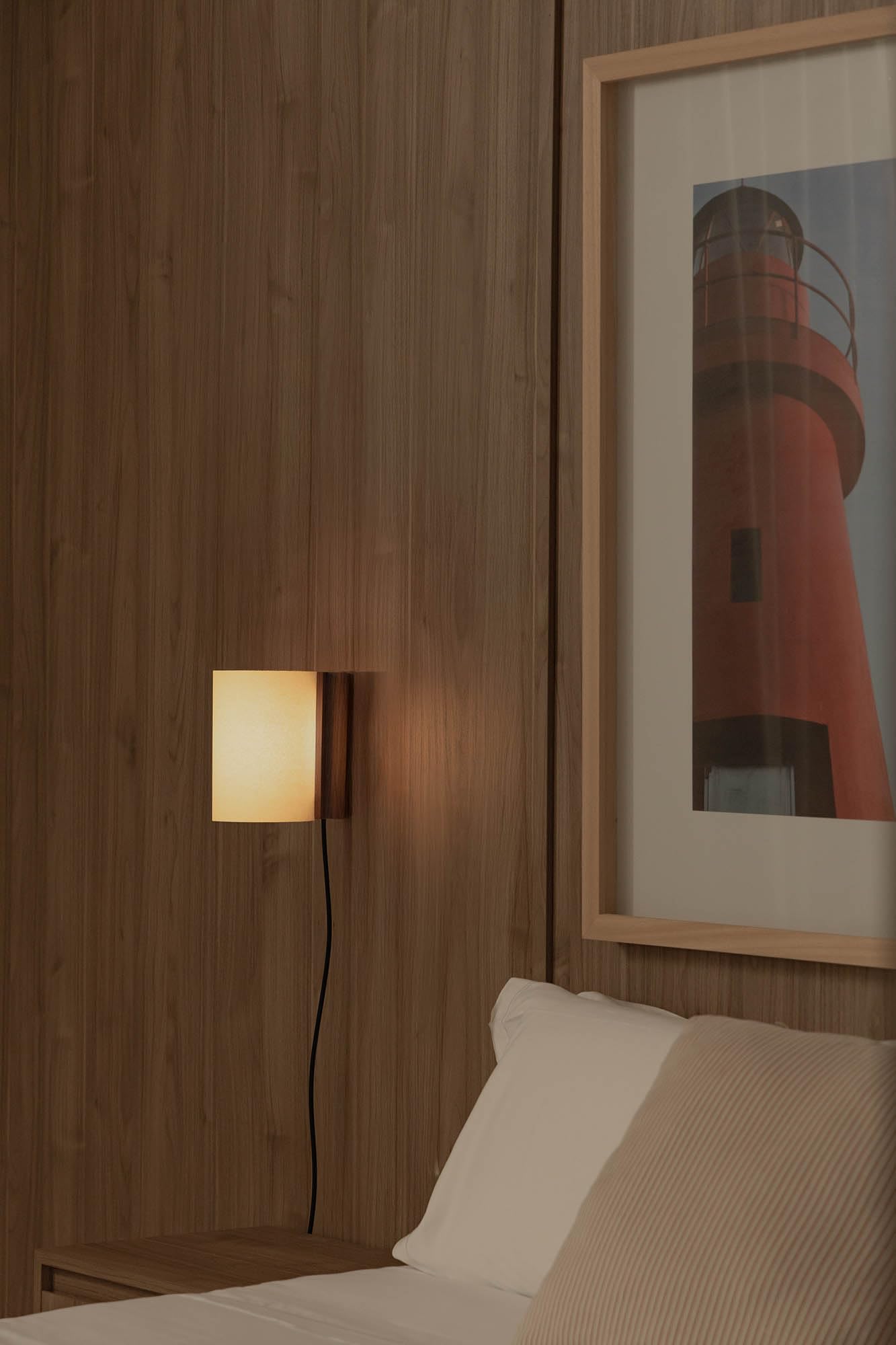 FARO BARCELONA 20327 - CATA 180 Aplique nogal