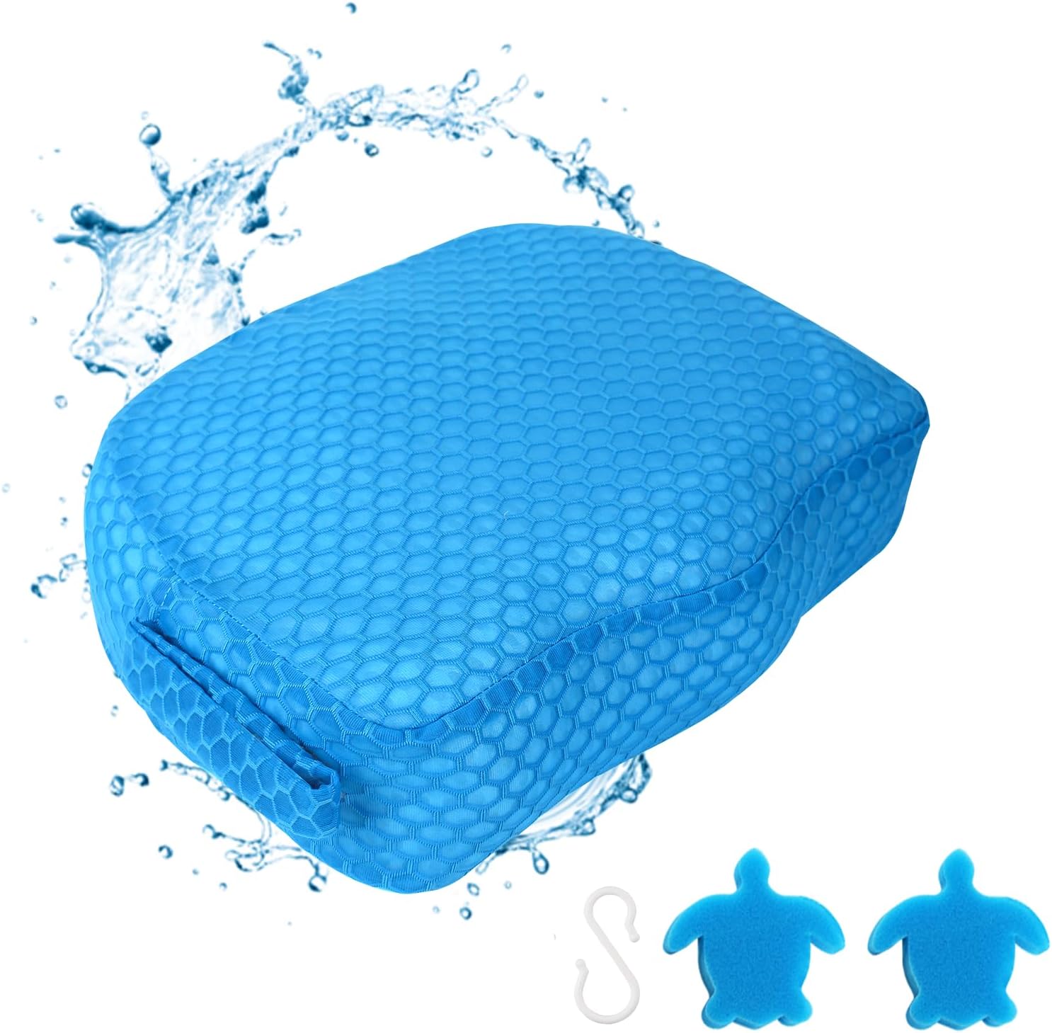 Hot Tub Booster Saet, Weighted SPA Booster Seat Cushion for Adults, 3D