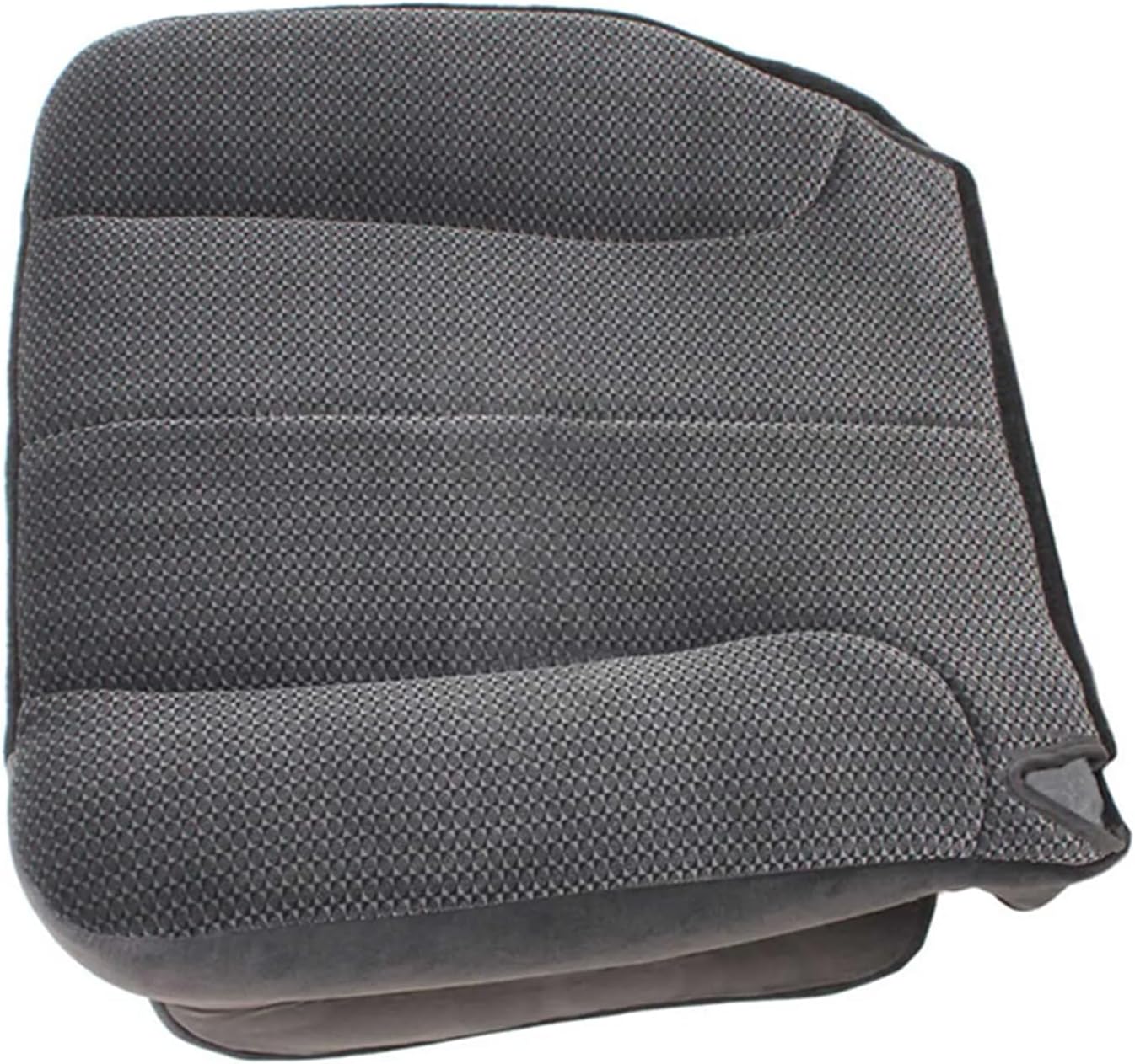NLQR Front Driver Side Bottom Replacement Cloth Seat Cover Dark Gray Compatible with Dodge Ram Pickup 1500 2500 3500 4500 5500 SLT Laramie ST Custom Base 2002 2003 2004 2005