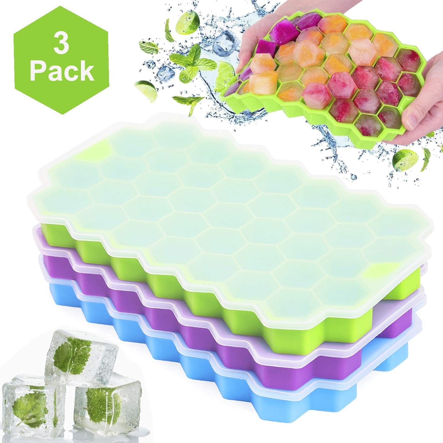 vassoio per cubetti di ghiaccio per la conservazione di alimenti per bambini