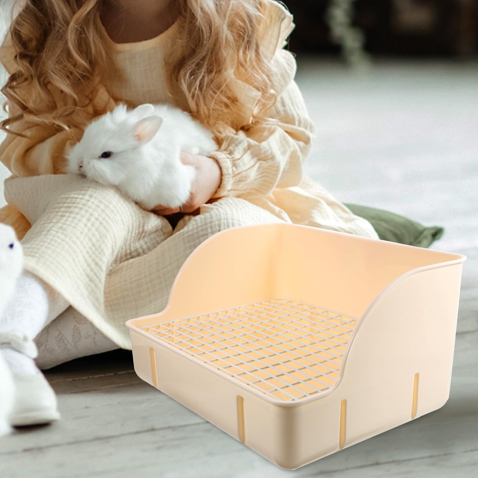 YARNOW Toilette per Coniglietti Lettiera Autunnale per Addestramento Criceti