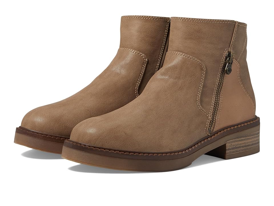 Blowfish Malibu Vienna (Almond Redwood Vegan/New Nude Dyecut) Women's Boots INTERNATIONAL SHIPPING