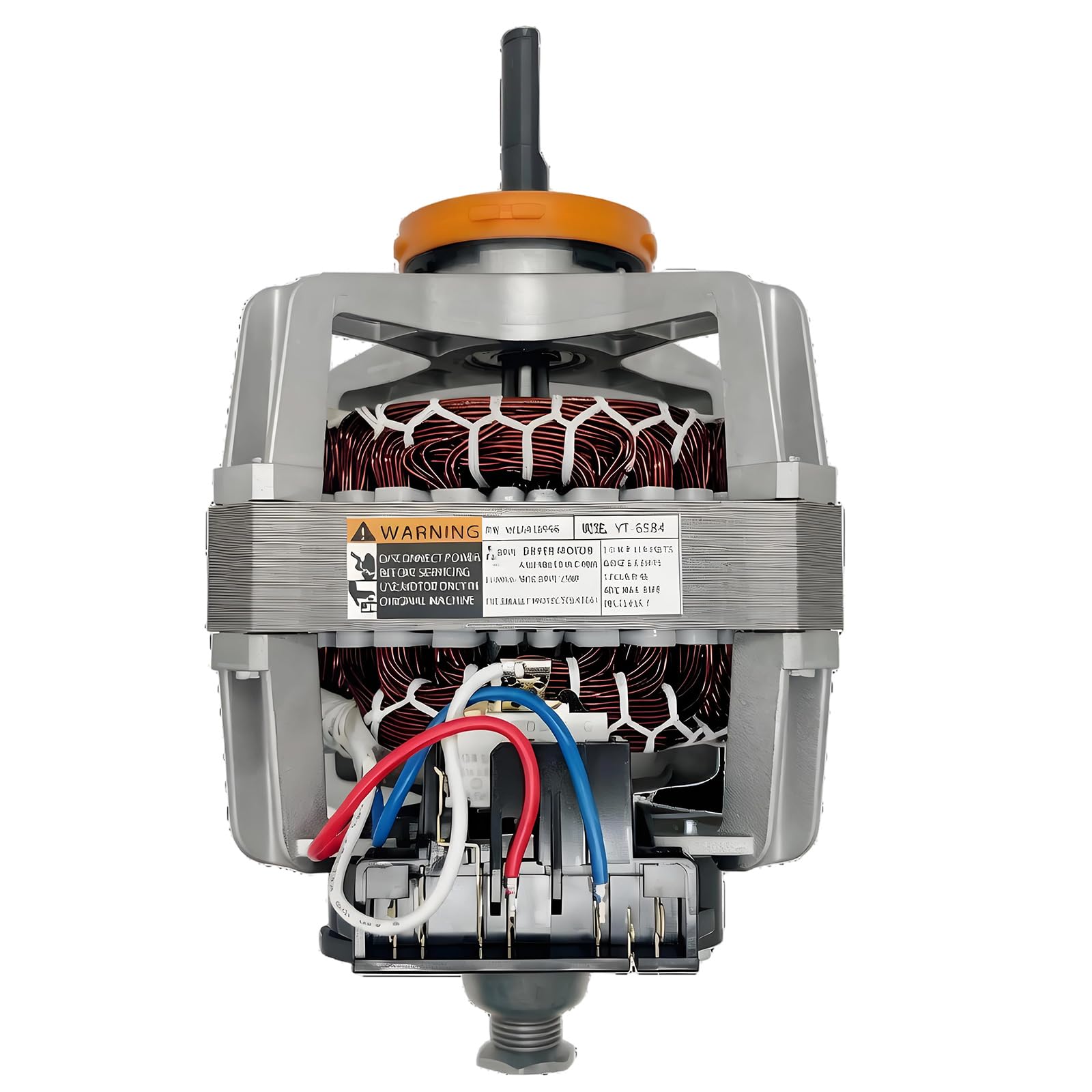 APGLSXY W10410996 Metal Dryer Motor Easy Maintenance Motor for Quick Clothes Drying Replacement Accessories High Efficiency Dryer