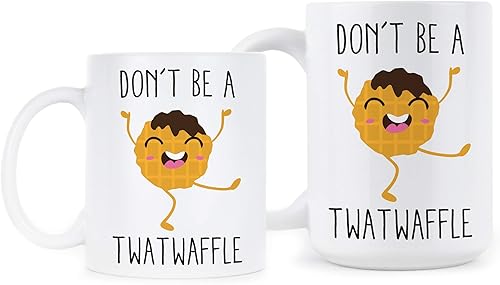 Miniatura 2 de We Got Good Taza de café con texto en inglés "Dont Be A Twatwaffle", taza de café con texto en inglés "Don't Be A Twatwaffle