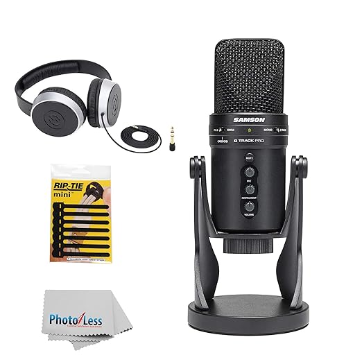 Samson Technologies Samson G-Track Pro Professional USB Mic with Audio ...