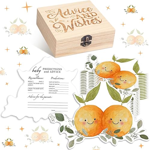 Miniatura 11 de RattanView 50 tarjetas de juego de predicción y consejos de otoño de doble cara con caja de recuerdo de madera, calabaza floral, Día de Acción de