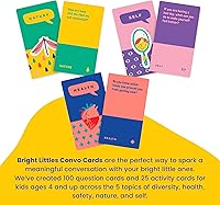 Vista 3 de Bright Littles Tarjetas de conversación - Edición de desarrollo y vinculación familiar: involucra a niños y padres en una discusión consciente