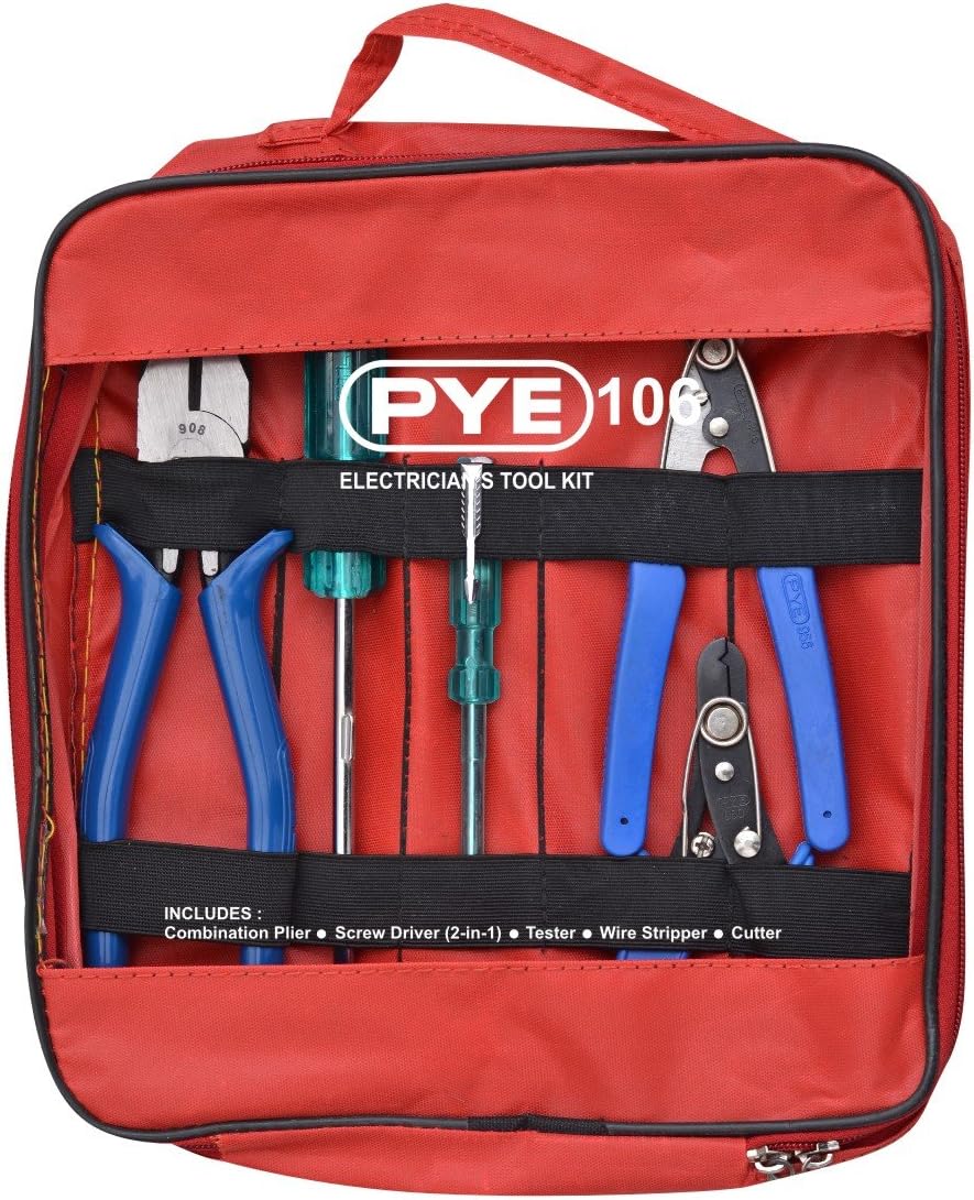 PYE 106 Electrician Tool Kit for Car &Bike (Set of 5)