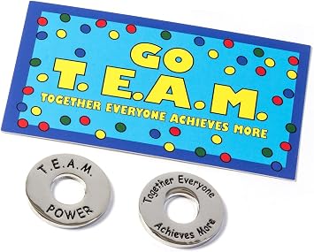 Trainers Warehouse Go T.E.A.M. Cards & Team Power Tokens, Great for Team Building Purposes Set of 10