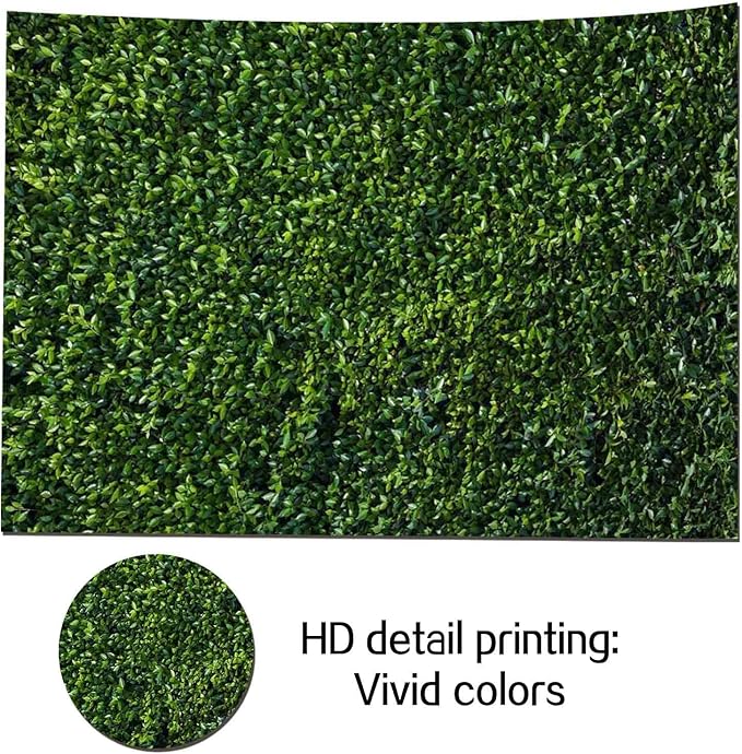 Fondo Fotográfico 3D Hojas Verdes 9x6 Pies miniatura 3
