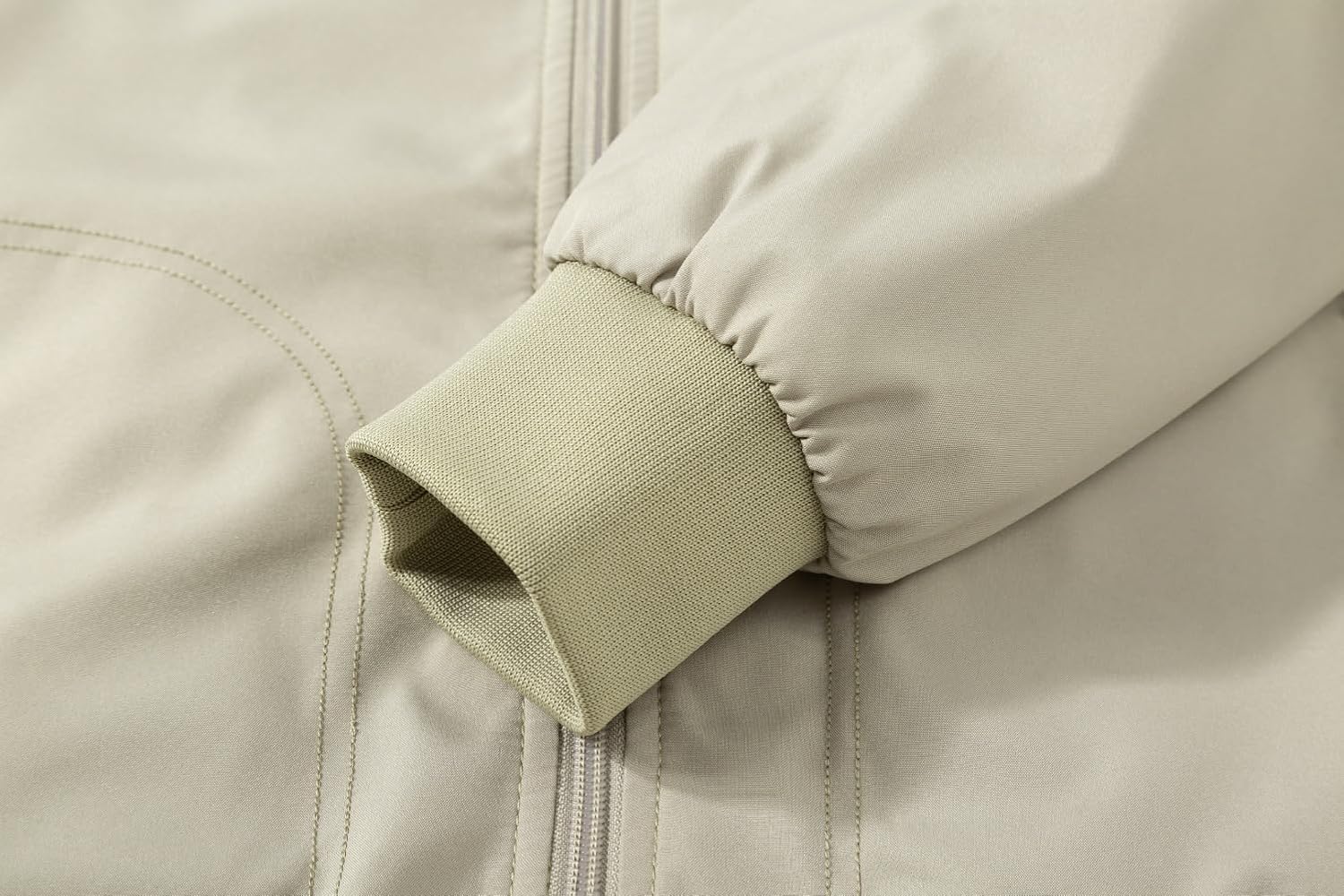 TLZC Men's Fashion Bomber Jacket Lightweight Track Windbreaker Jackets Outdoor Golf Windproof Coat - Image 7