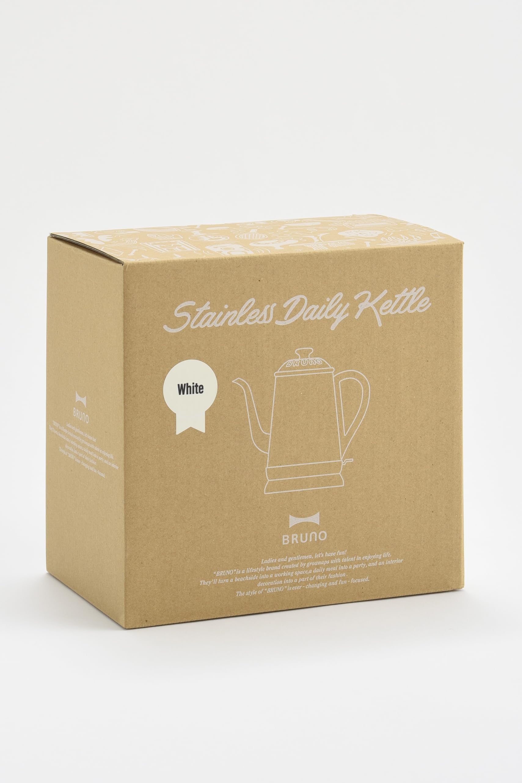 BRUNO 電気ケトル BOE072-WH ホワイトサムネイル7