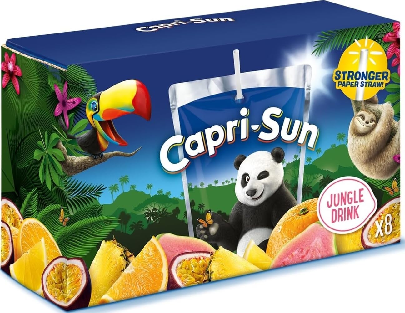 Capri-Sun Zero Jungle 8 X 200Ml Kids' Juice Drink