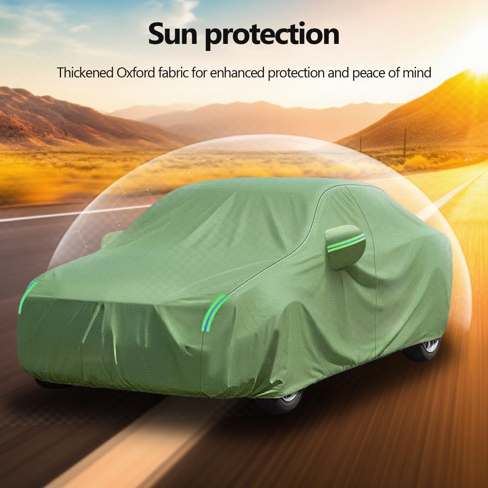 Bache Voiture Pour Land Rover Range Rover Evoque,Range Rover Sport,Range Rover Velar Housses De Voiture Protection Tous Temps QXALL220722(Color:G,Size:Range Rover Velar