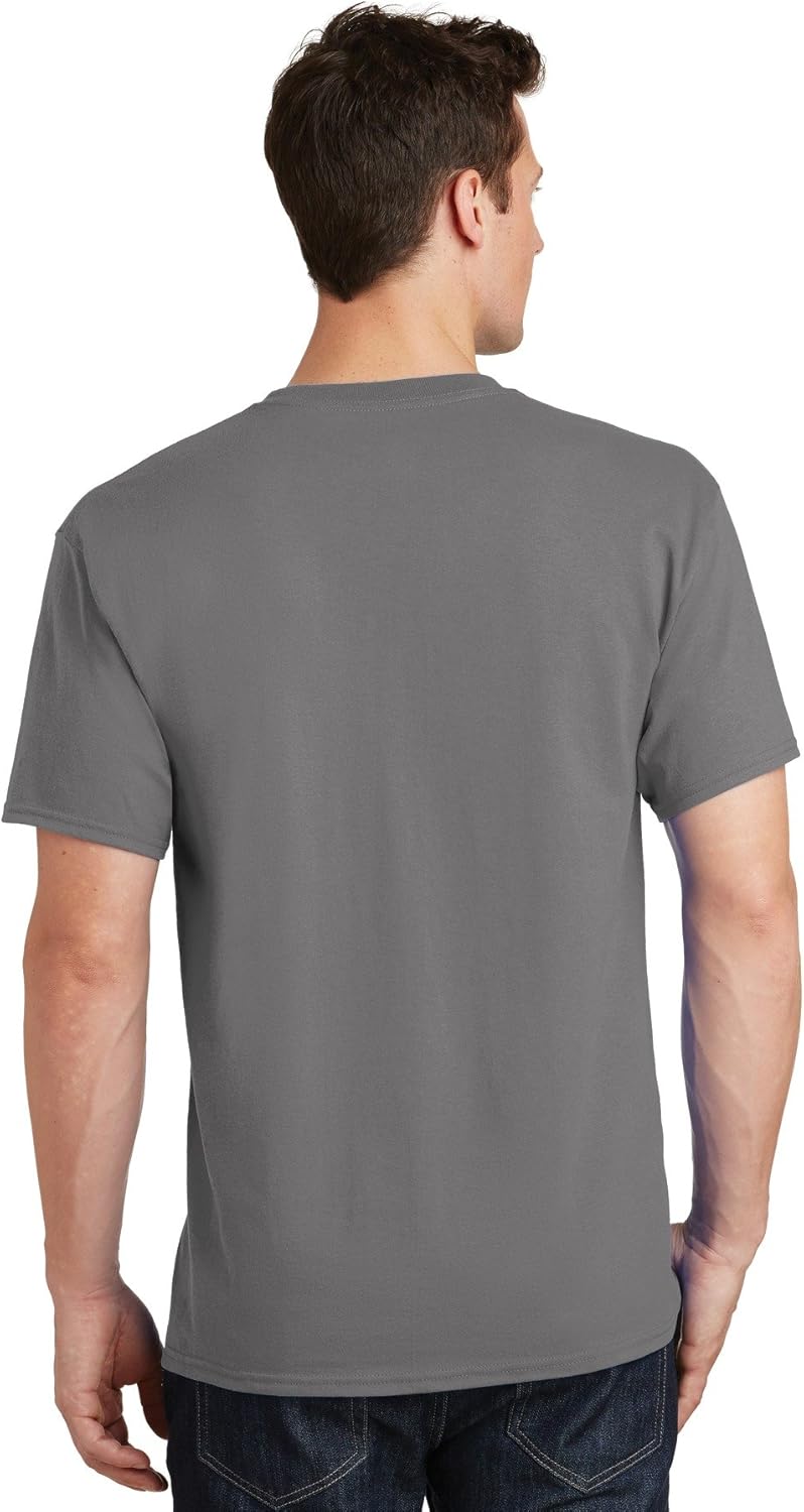 Port & Co. Men's 5.4-oz. Cotton Crewneck T-Shirt - Image 4