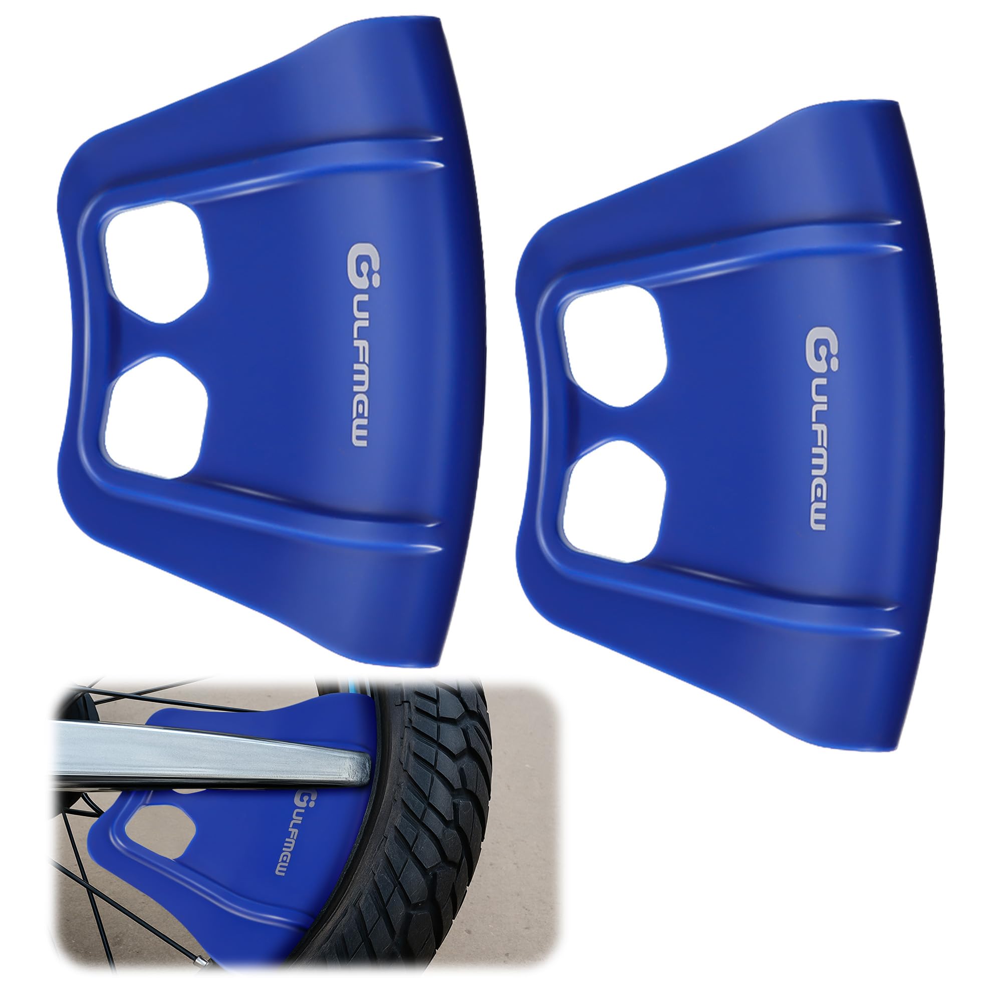 Rim Protectors for Tire Changing, 2 Piece Wheel Rim Guard Kit for Motorcycle, Bicycle, Scooter & E Bike, Durable Tire Lever Protection Tool, Non Slip, Reusable Maintenance Accessory