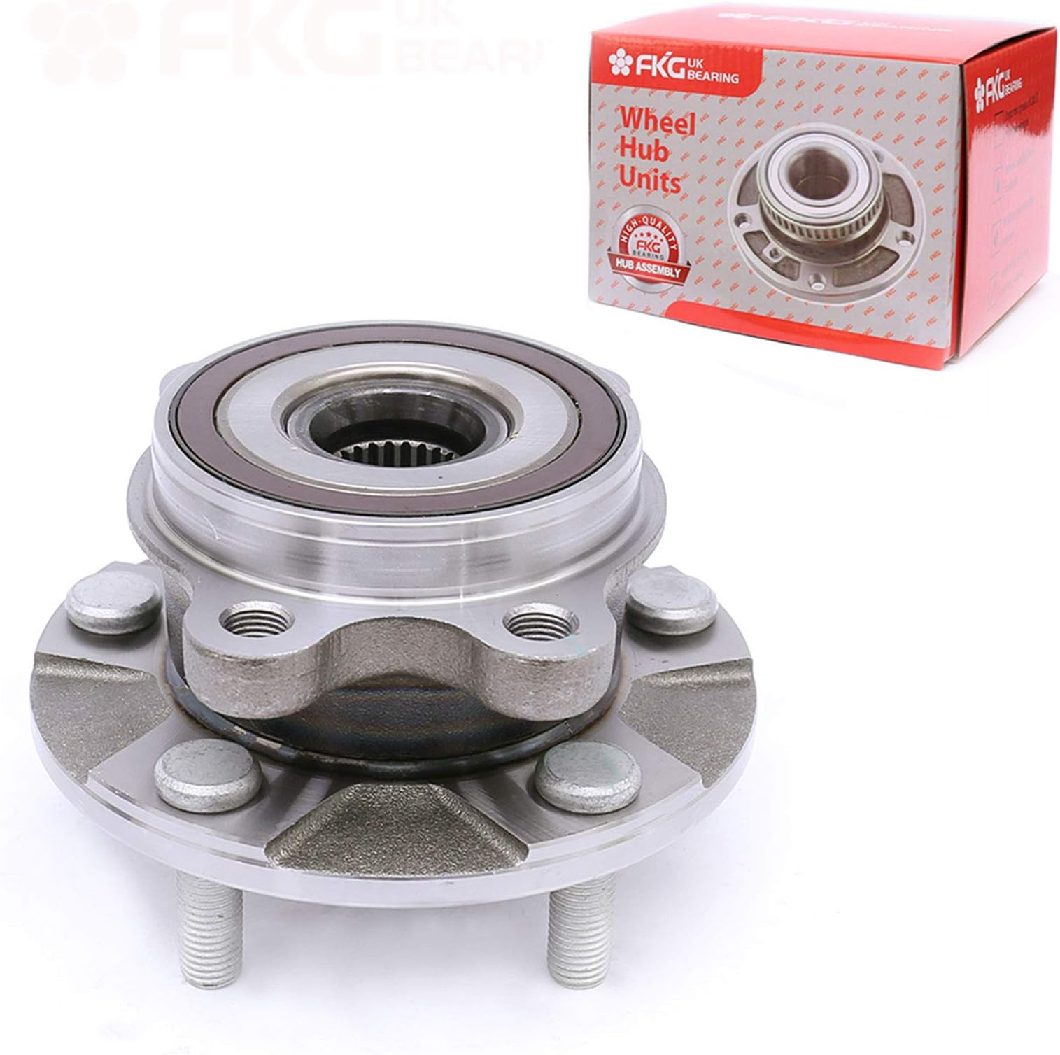 CSsunny Front Wheel Hub Bearing Assembly For Scion XB 2008-2015 & Toyota Prius V 2012-2018 (2-Piece)