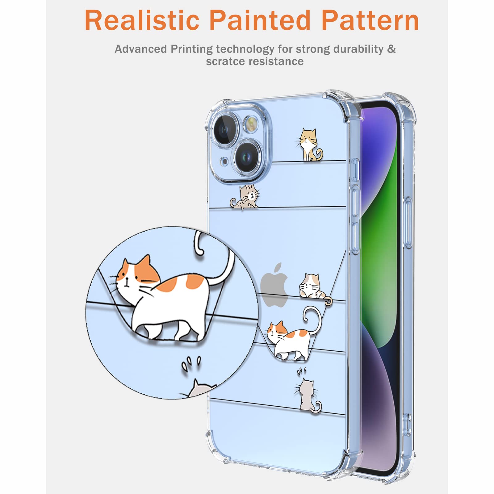 Simpatica custodia per gatti Kawaii per Redmi Note 11 Pro Cover per Redmi Note 10 Pro 8 9 10S 11S 9A 9C K50 K40 Gaming  202192403