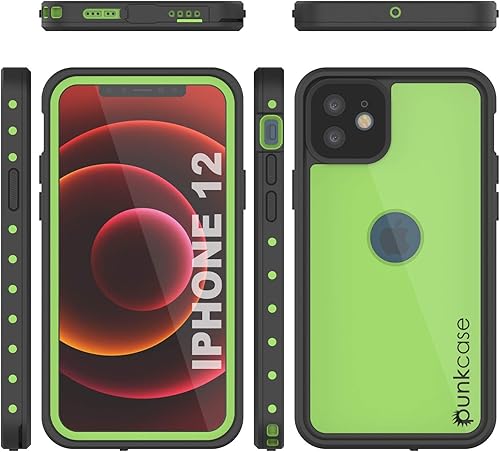 Miniatura 8 de Punkcase Funda impermeable diseñada para iPhone 12 serie StudStar ajuste delgado certificado IP68 resistente a los golpes a prueba de suciedad a