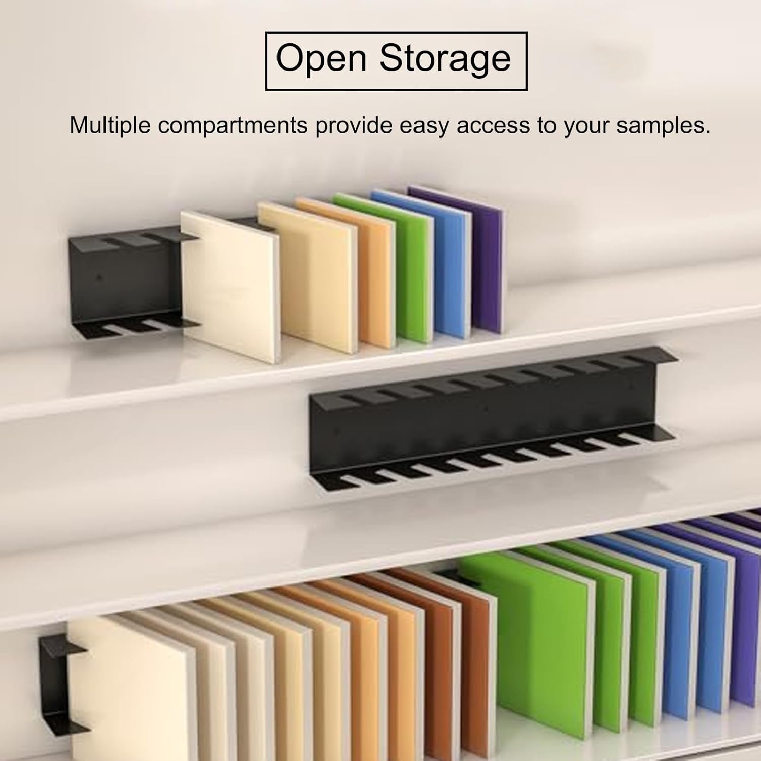 JHDXL Retail Display Rack for Tile, Building Material Swatch Sample Storage Holder, Large Sample Storage Rack, for Exhibition Hall Trade Show Vendor Events