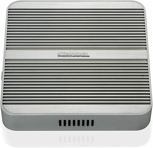 Miniatura 4 de KINGDEL Mini computadora de escritorio, mini PC sin ventilador con CPU Core i5, 16 GB de RAM, SSD de 256 GB, puerto HD, VGA, 4 x USB 3.0, WiFi,