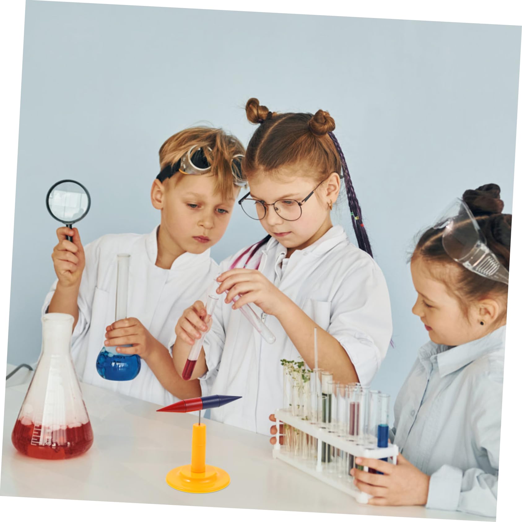 iplusmile 5pièces Magnétique De Démonstration Pour Enseignement Instrument Scientifique De Mesure Précise Pour Expérimentations Et Recherche Éducative