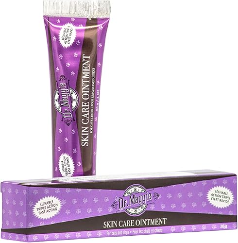 Dr Maggie Pomada para el cuidado de la piel para perros y gatos Primeros auxilios para puntos calientes arañazos y heridas 30 g1 oz