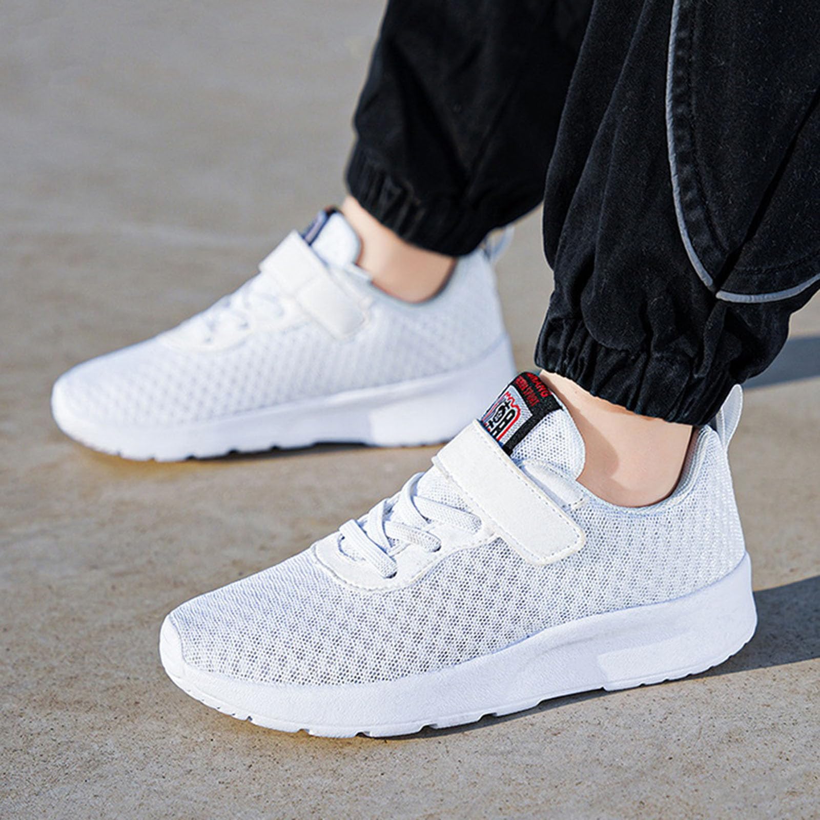 Turnschuhe Helle Sohle Kinder Atmungsaktive Leichte Athletische Turnschuhe Hallenschuhe Leicht Jungen Sneaker rutschfest Kinderschuhe Fashion Laufschuhe Schuhe Kinder