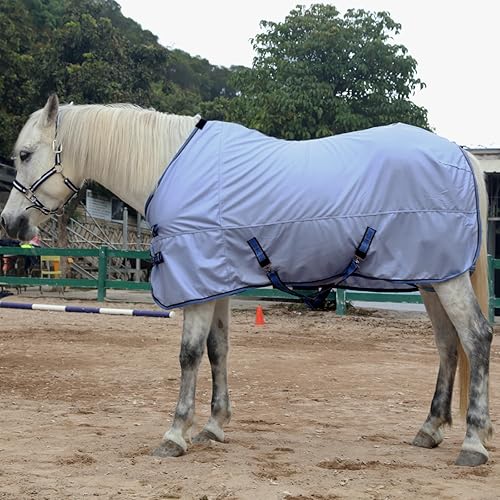 Miniatura 18 de Comfy Mesh Horse Fly Sheet Equine Summer Sheets Stand Neck White 63 Verde