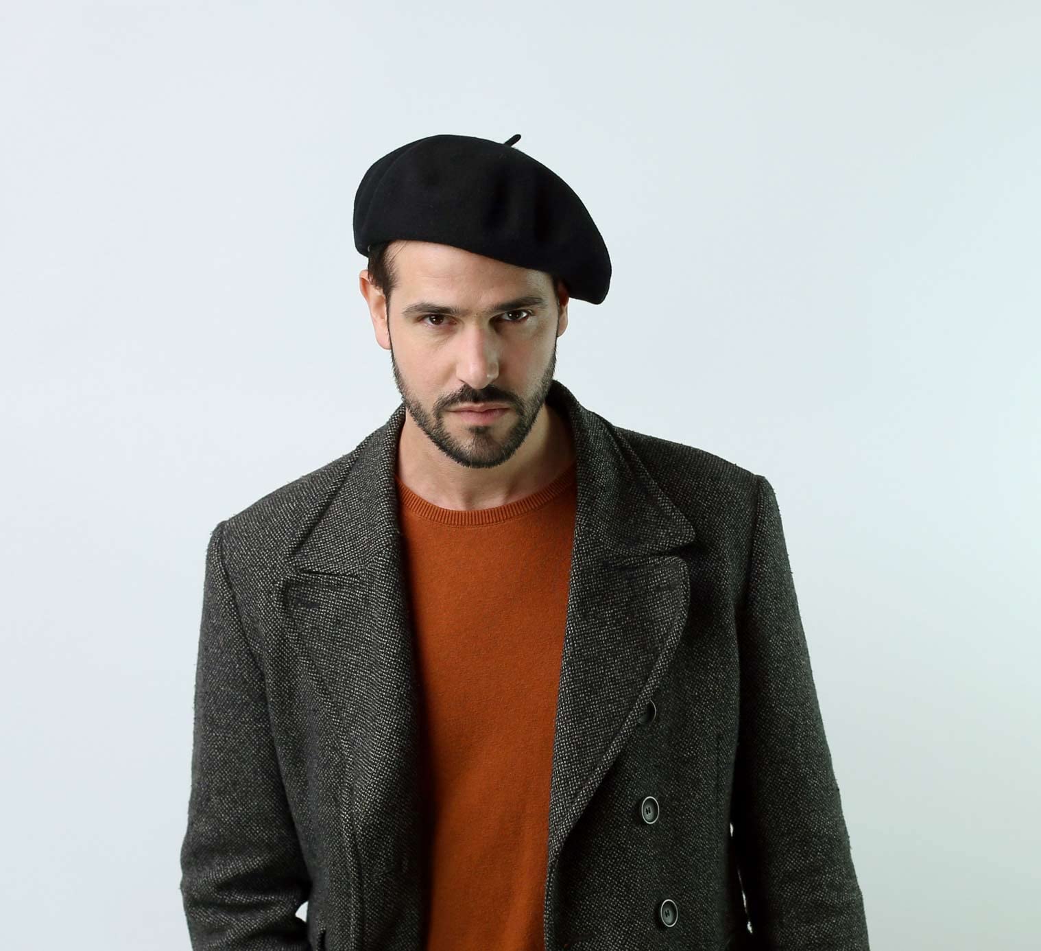 Béret Basque Laine Merinos imperméable Homme Femme Le Parisien