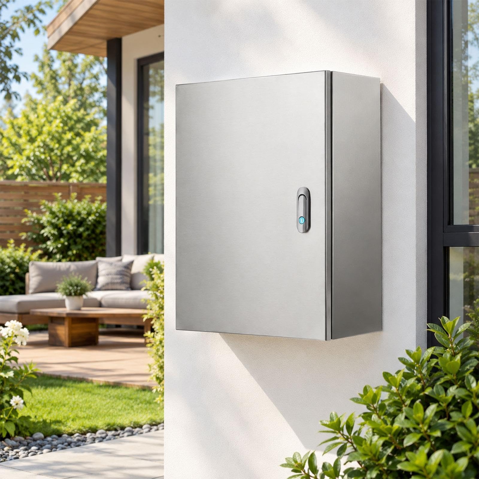 Quadro Elettrico Commerciale A Parete, Quadro Elettrico In Acciaio Inox