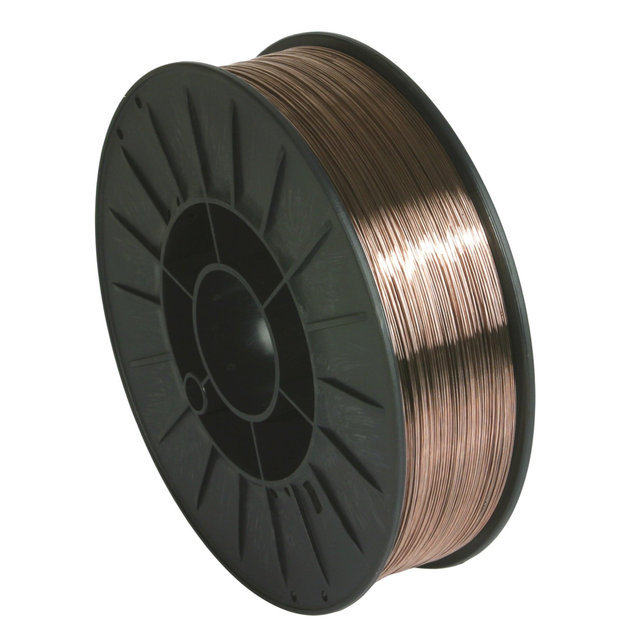Filo Per Saldatura MIG Acciaio 0.8mm, Nero, Bobina Da 5Kg - Eccellenti Proprietà Di Innesco & Stabilità Dell'arco