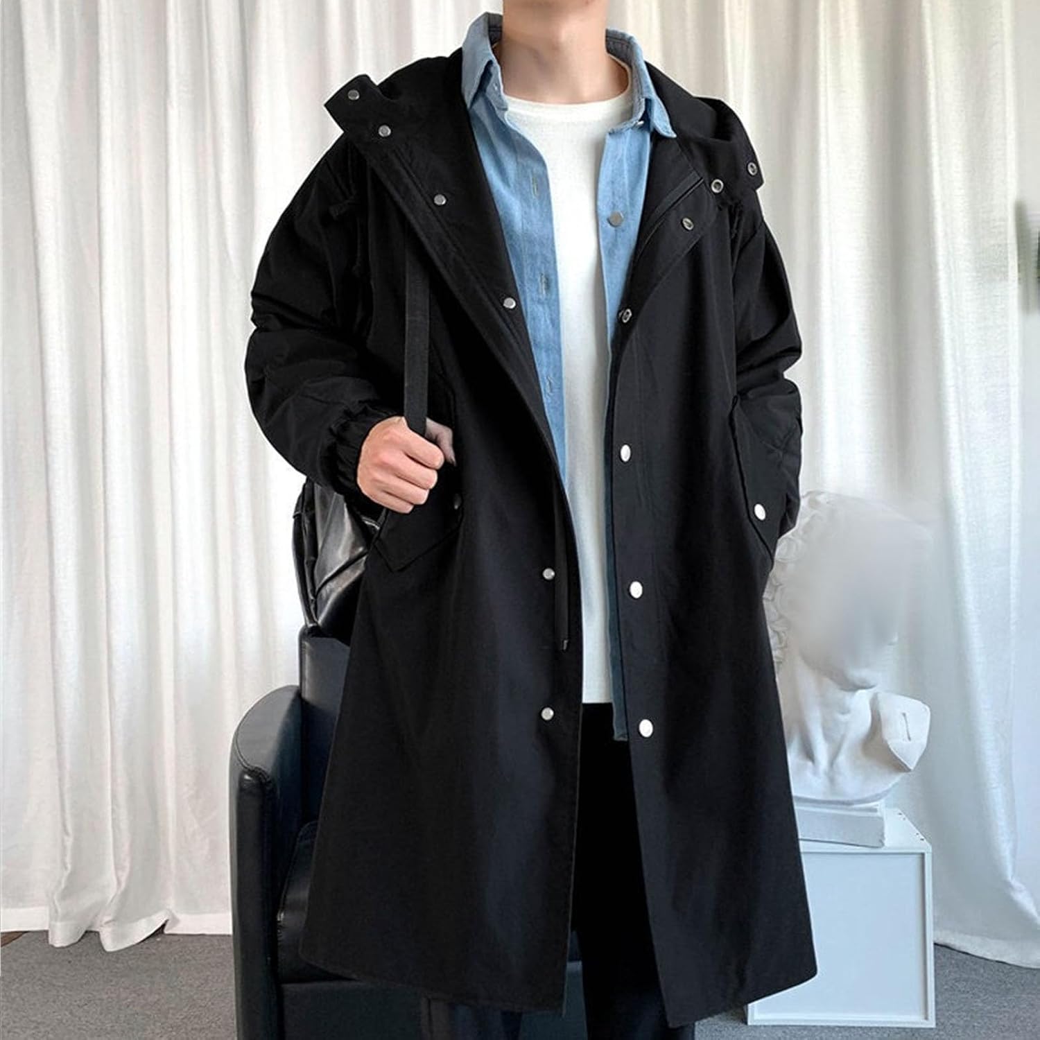 Men's Fishtail Hooded Parka Jacket M51 Military Mods Coat Windbreaker