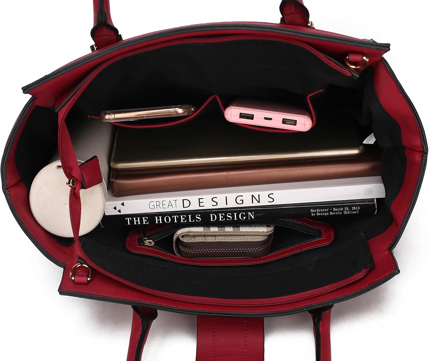 MKF Collection Satchel Crossbody Bag for Women-Handbag Purse -ShoulderbagTop-Handle Satchel
