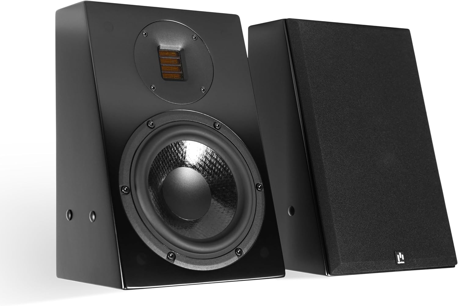 Aperion Audio Theatrus TC65 2-Way 6.5" Height/Surround Speaker Pair for Dolby Atmos Home Theater Surround Sound System（Stealth Black）