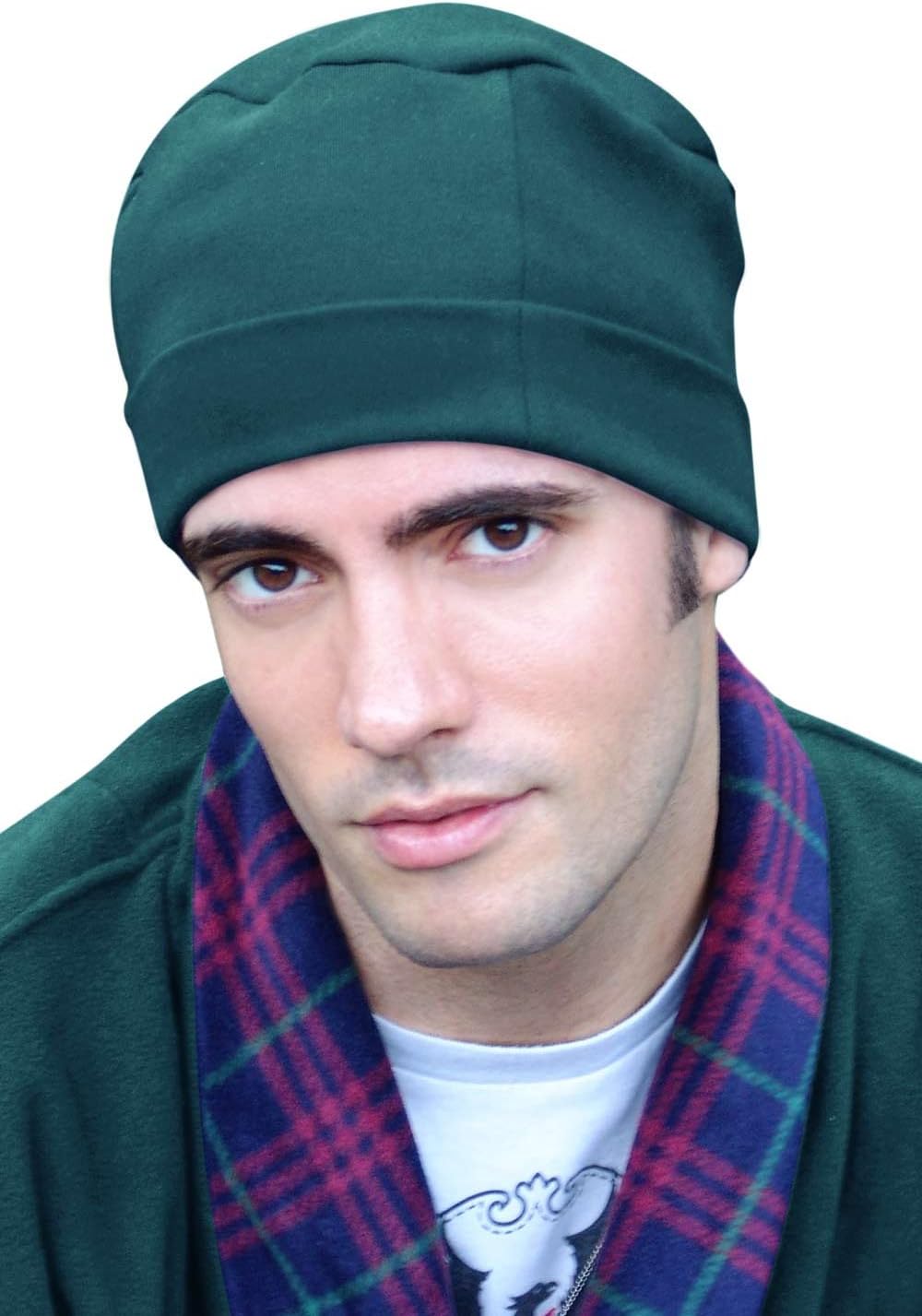 Mens Sleep Cap - 100% Cotton Night Cap for Men