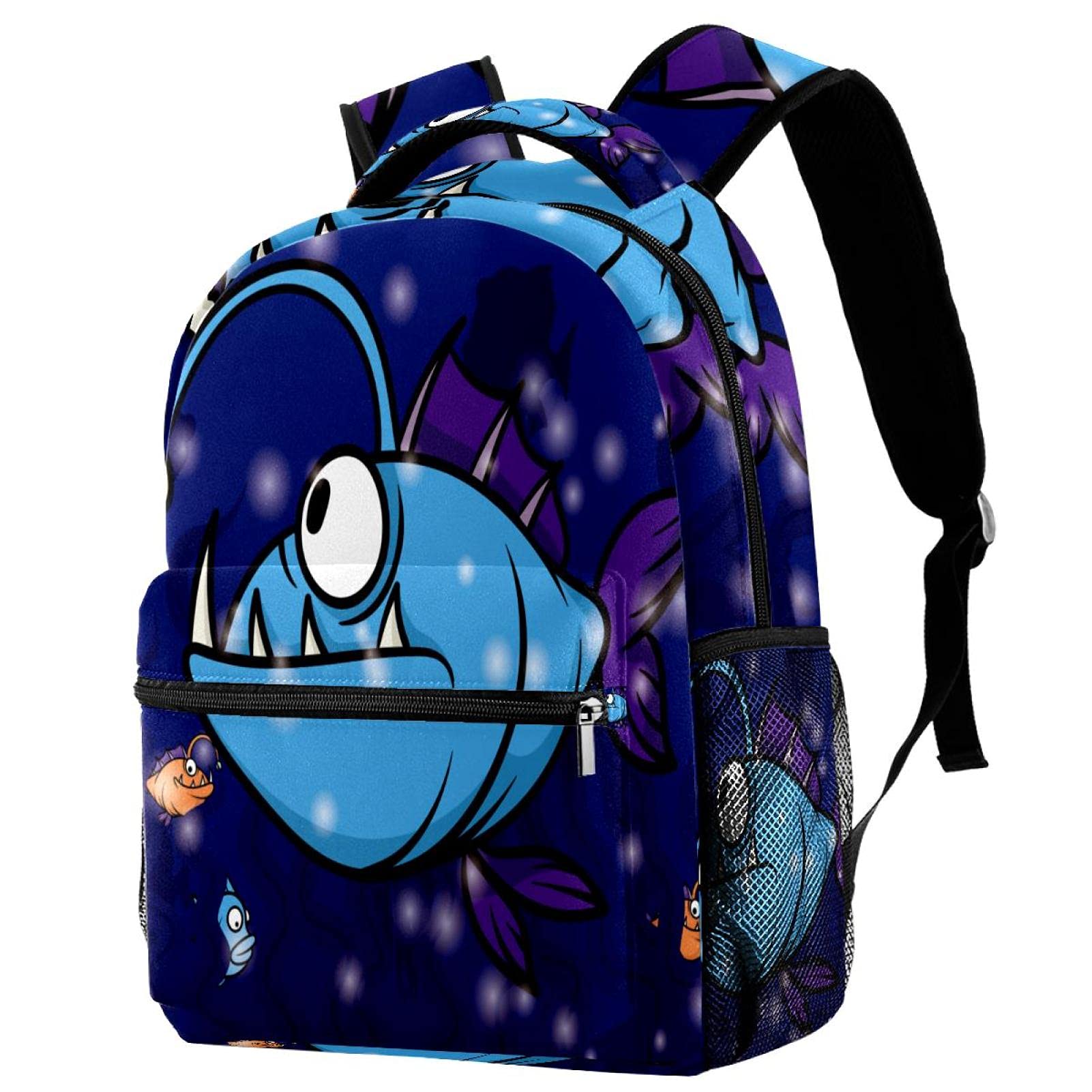 Sac à dos crabe pour filles et garçons - Cartable décontracté multicolore