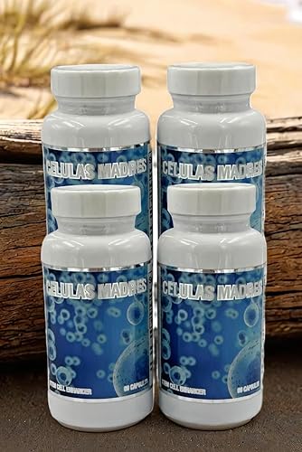Miniatura 5 de Madre Cells Nueva Versión Celulas Madres (4 Botellas) 200 mg Stem Enhancer Cell Aphanizomenon Flos-aquae. 240 Cápsulas Células Madre