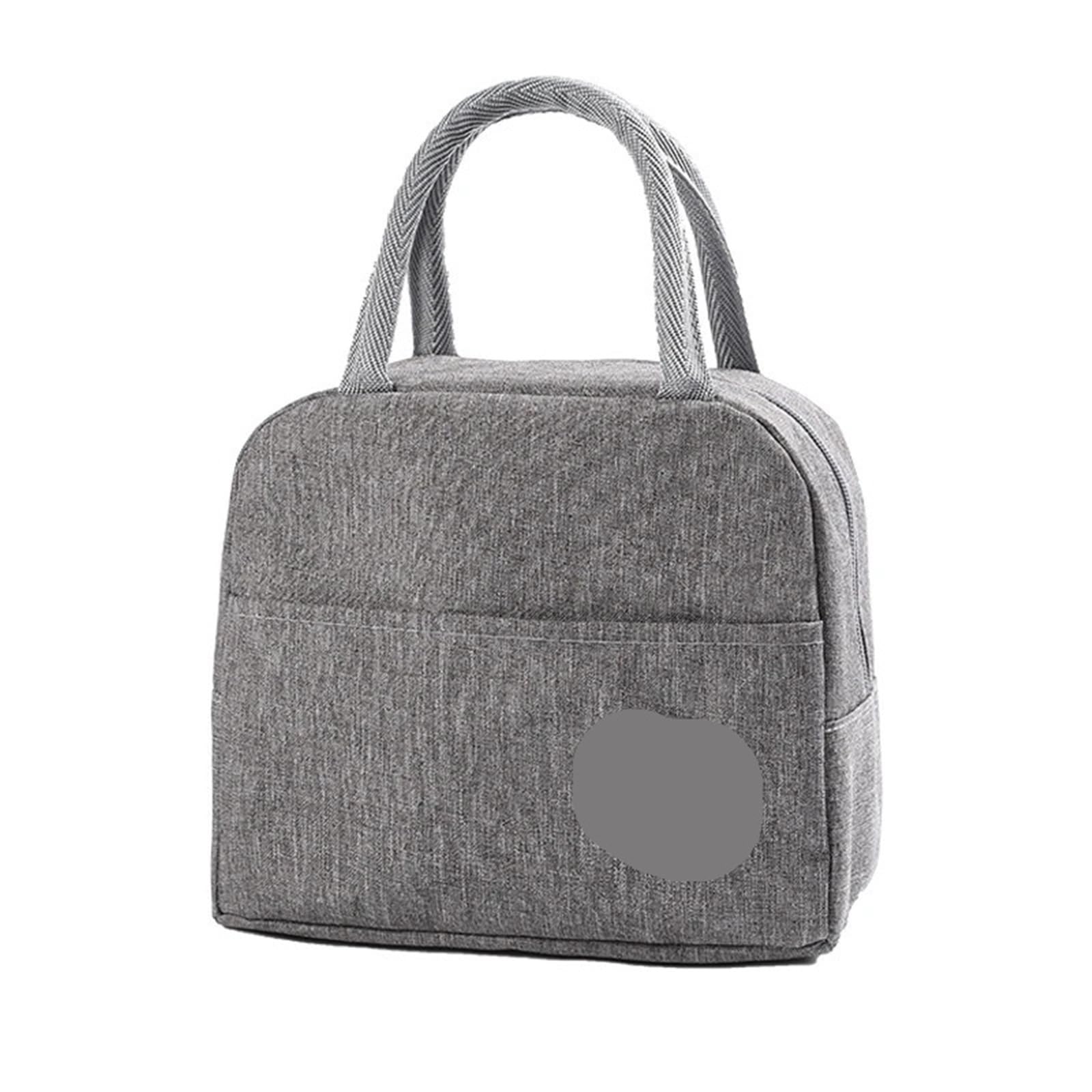 2 pezzi 6L bambini piccola borsa da pranzo termica portatile scatola for alimenti con custodia isolata in ghiaccio impermeabile for dispositivi di raffreddamento for studenti Per Il Lavoro