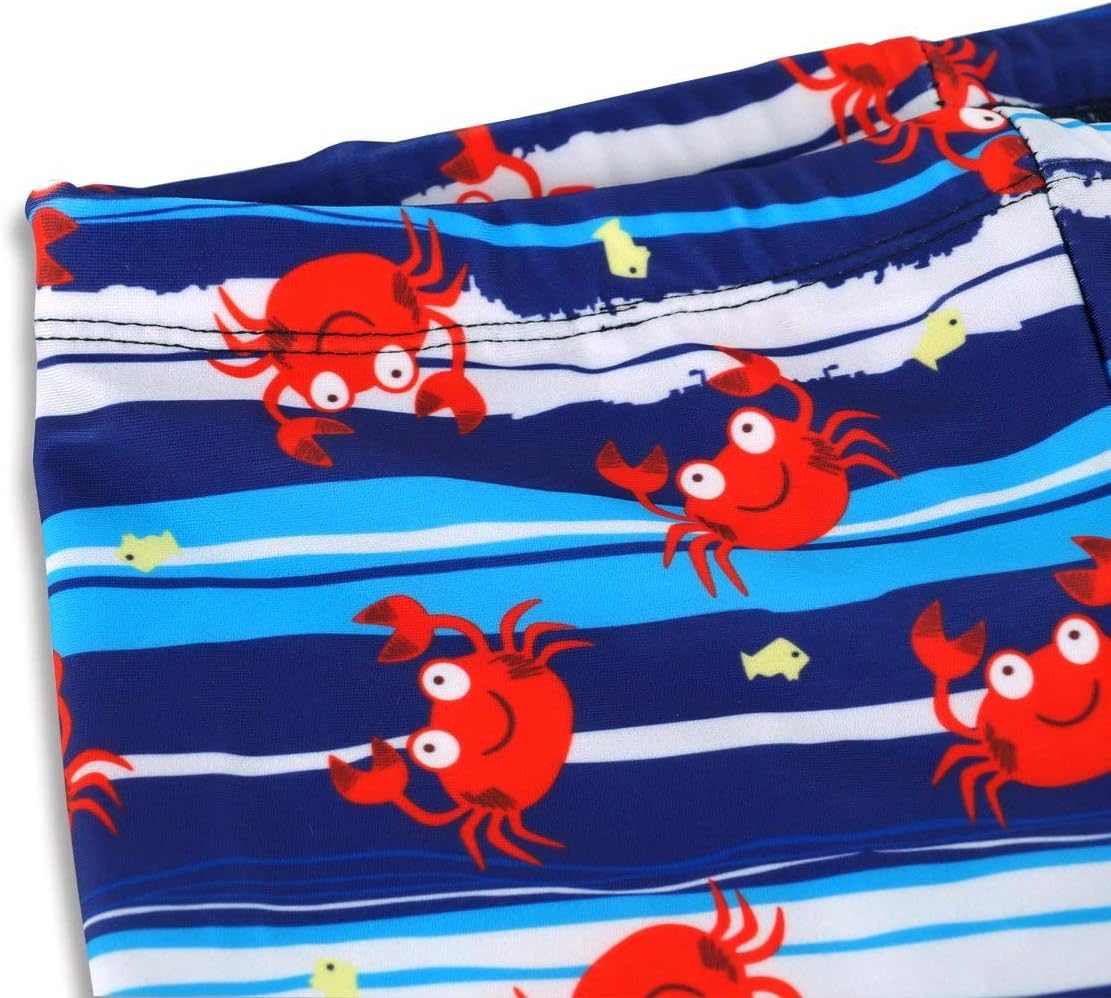 Baby Little Boys 2-10T Summer Swimwear Two Piece Rash Guard Bathing Suits Sun Protection Swimsuits Beachwear - Image 5