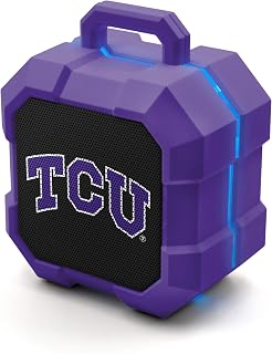 SOAR NCAA Unisex Shockbox LED Wireless Bluetooth Speaker