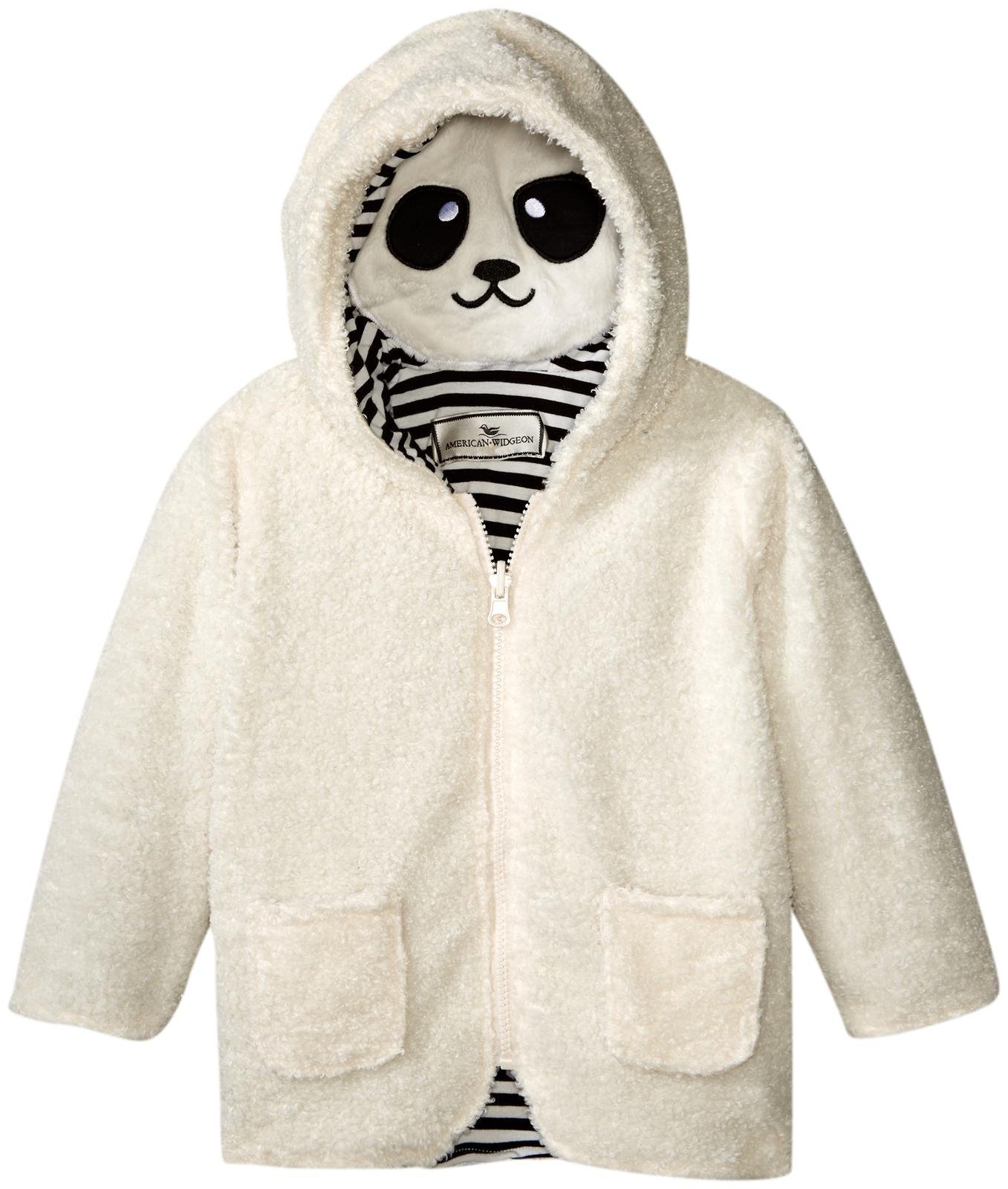 Widgeon Baby Animal Reversible Jacket, Mbp/White Panda, 5