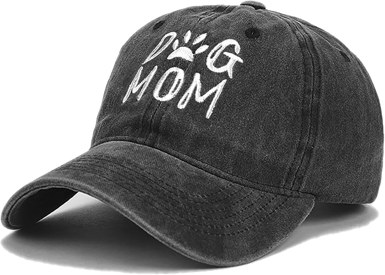 Malaxlx Baseball Cap for Women Men Adjustable Vintage Washed Cotton Distressed Baseball Snapback Caps