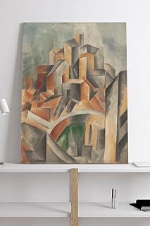 Postermanya (pster19058) The Reservoir Horta De - Pablo Picasso Sanatsal Kanvas Tablo 40 x 60