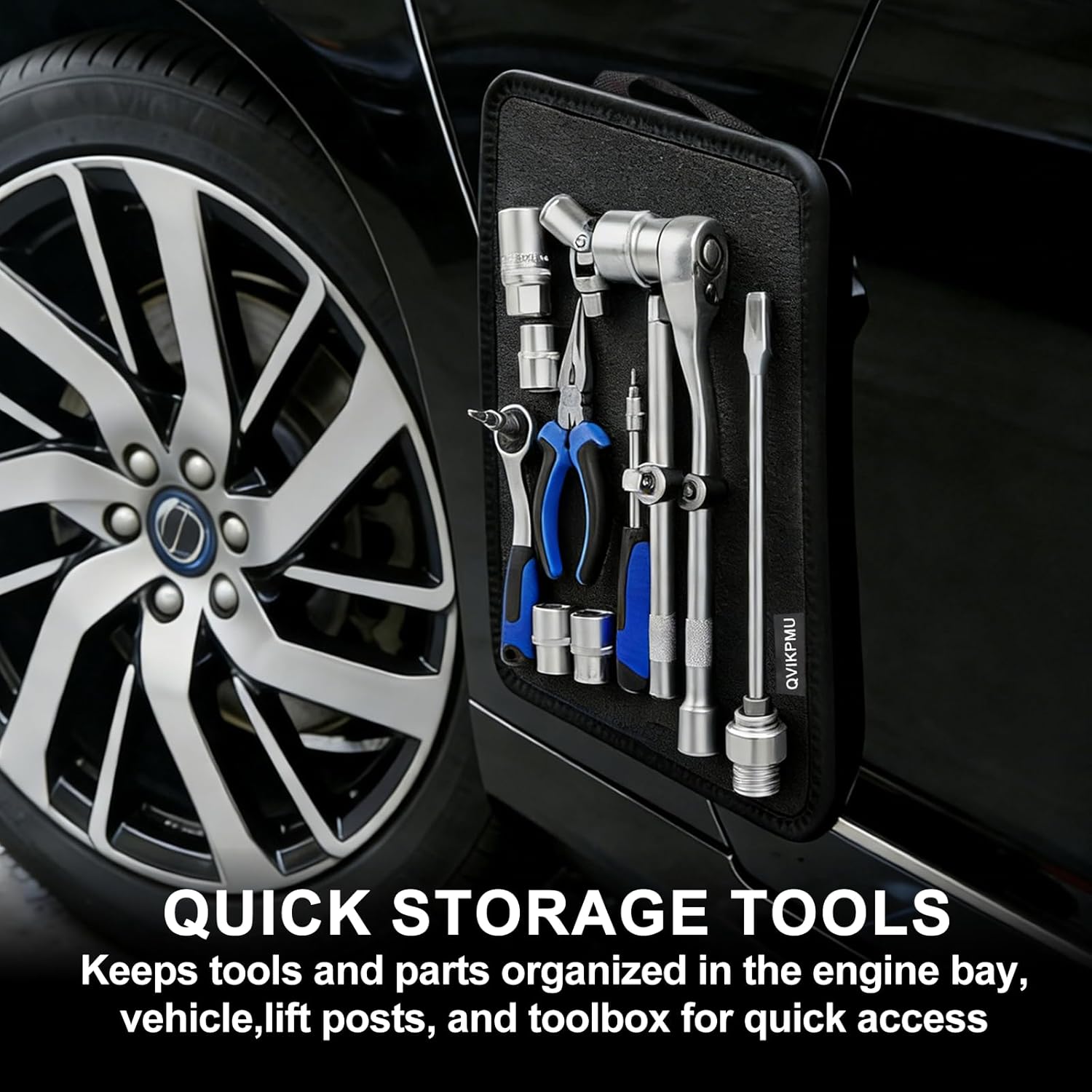 15"X12" Magnetic Tool Mat, Professional Magnetic Mat with PVC Non-Slip Protection Layer, Magnetic Tool Pad for Garage, Workshop and Auto Repair