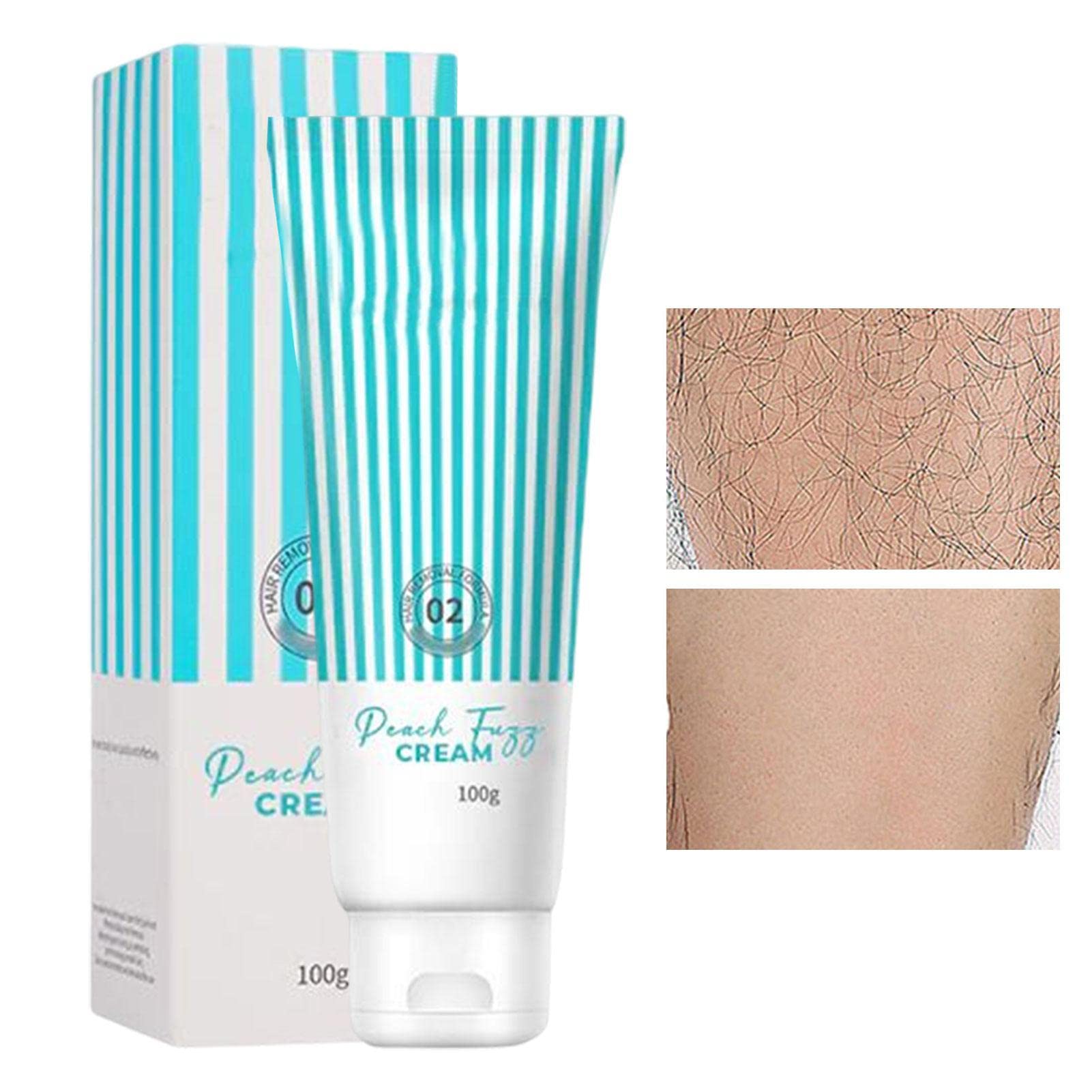 Tumotsit Depilación Facial para Mujeres,Crema depilatoria Facial Suave y calmante - Crema depilatoria 3.52 oz para Bigote Facial, Vello Labios, Vello Fino