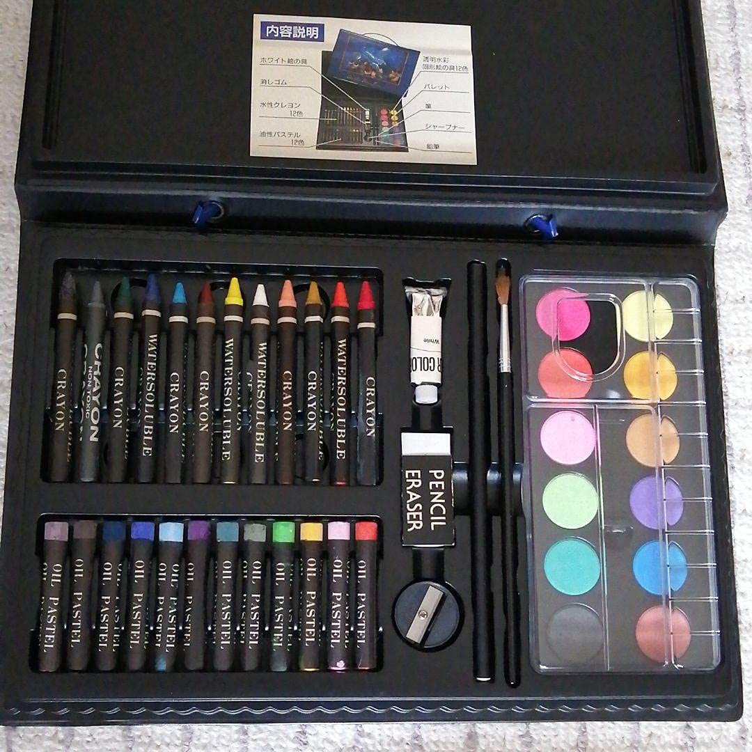 ラッセン　絵の具とハケ ラッセン絵の具とハケ